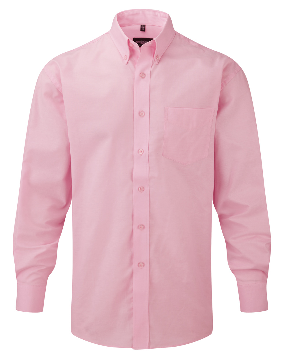 klassisches hemd rosé langarm